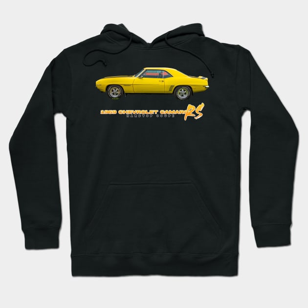 1969 Chevrolet Camaro RS Hardtop Coupe Hoodie by Gestalt Imagery